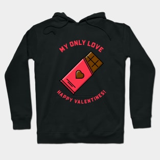 Valentine's Day T-Shirt Design valentines chocolate t-shirt for lover Hoodie